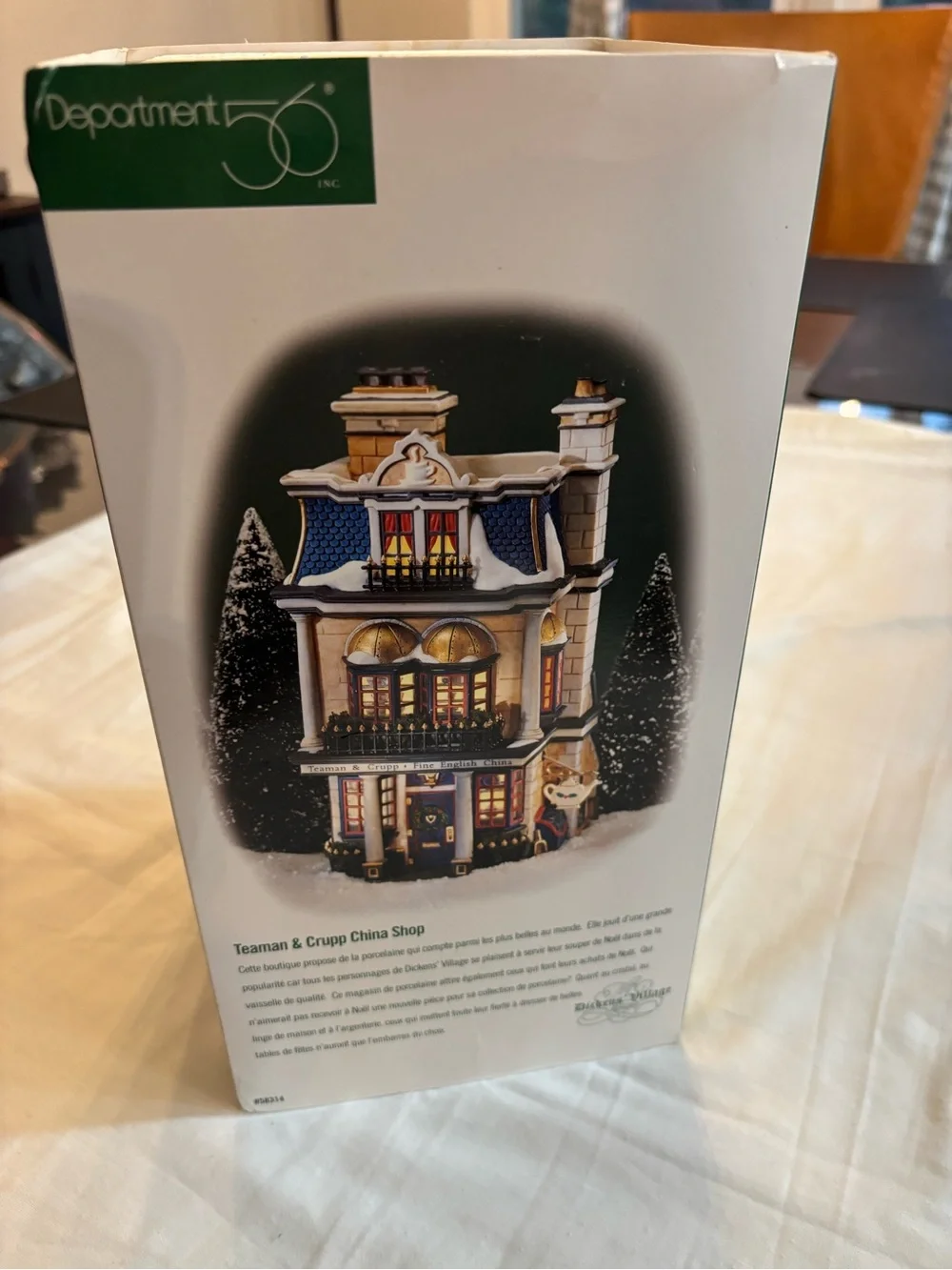 Dept. 56 Dickens Village 1998 Teaman & Crupp China Shop #58314